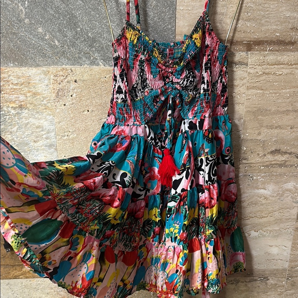 Colorful Patterned Sundress